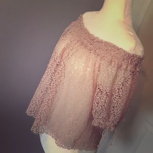 Zara Basic Collection Lace Top